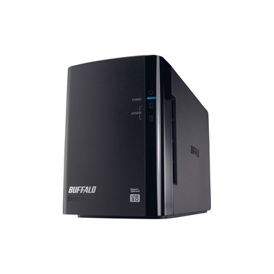 バッファロー　ドライブステーション　ミラーリング機能搭載　ＵＳＢ　3．0用　外付けＨＤＤ　2ドライブモデル　6ＴＢ　HD-WL6TU3/R1J　1　（直送品）