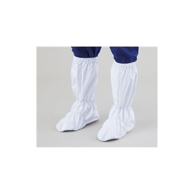 アズワン フッ素コート防塵シューズカバー フリーサイズ 1足 1-406-01（直送品）