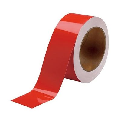 アズワン 耐久ラインテープ プラコア 赤 1-2604-05 1巻（直送品）