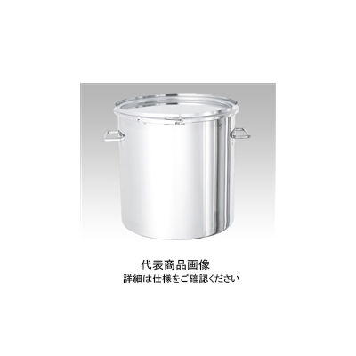 日東金属工業 洗浄しやすいサニタリー容器 20L SMA-CTL-30 1個 1-2774