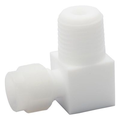 フロウエル メイル エルボ(フロウエル30シリーズ) R1/4 30-6ME4-C 1個 1-3826-04（直送品）