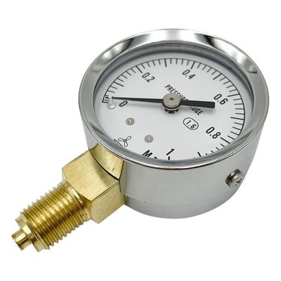 アズワン 小型圧力計A形 φ50 G1/4B1.0 1-7512-05 1個（直送品）