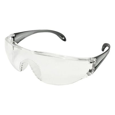 アズワン JIS軽量保護メガネ ストラップ付 ブラック LF-302 1個 1-8631-12（直送品）