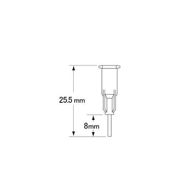 武蔵エンジニアリング PTFEニードル アイボリー 1箱(50個入) TN-16G 1箱(50個) 2-1586-02（直送品）
