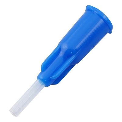 武蔵エンジニアリング PTFEニードル ブルー 1箱(50個入) TN-14G 1箱(50個) 2-1586-01（直送品）