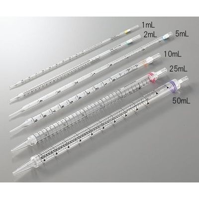 アズワン ビオラモディスポピペット ピーリング小分包装 2mL 緑 500本 2-4132-02 1箱(500本)（直送品）