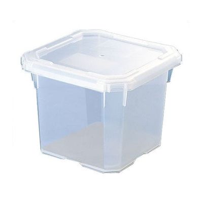 アズワン バッグインコンテナー 10L 本体穴無 フタ穴無 2-4171-04 1個（直送品）