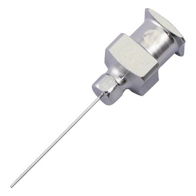 武蔵エンジニアリング ディスペンサー用金属ニードル ゲージ28 針長15mm 1箱(60個入) SNA-28G-C 1箱(60個)（直送品）