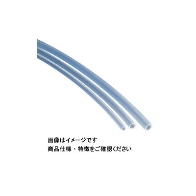 日本ピスコ フッ素樹脂（PFA）チューブ100M巻 SFT0425-100-C 1本（直送