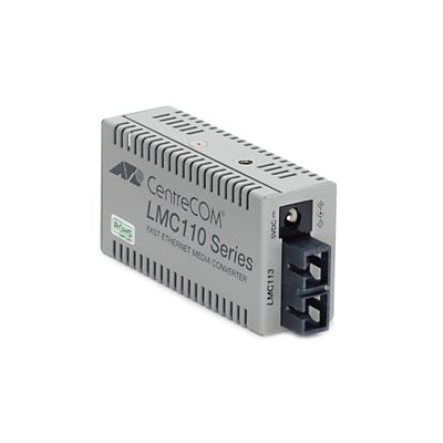 アライドテレシス　ＣｅｎｔｒｅＣＯＭ　ＬＭＣ１１３　（ＲｏＨＳ）　メディアコンバーター　１００Ｍ　ＳＭＦ２心（ＳＣ）×１　0417R　1式（直送品）