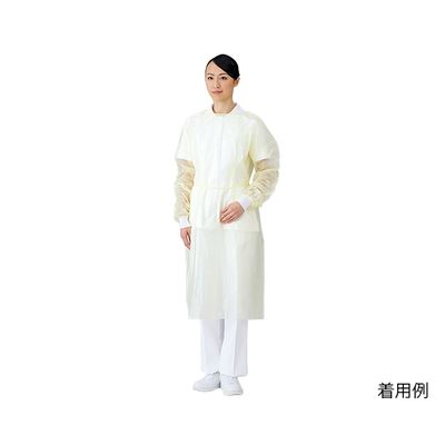 アズワン プロシェア アイソレーションガウン(PEコーティング) 8-7854-01 1箱(50枚)（直送品）