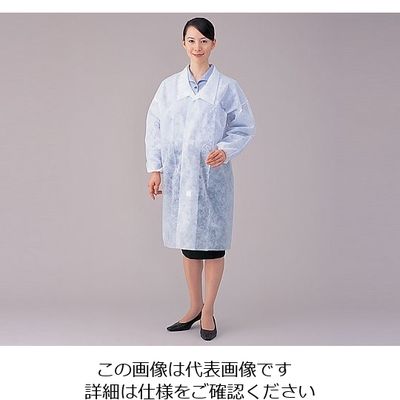 アズワン ディスポ白衣 L 1枚入 8-4055-02 1枚(1着)（直送品）