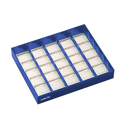 アズワン 散薬用トレー 30人用 ブルー SC-30B 1個 0-1032-02（直送品）