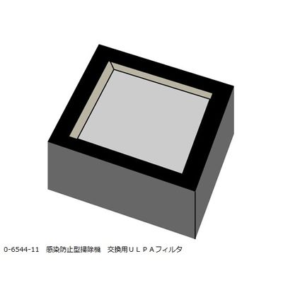 アズワン 感染防止型掃除機 交換用ULPAフィルタ 0-6544-11 1個（直送品）