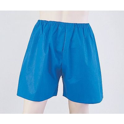 アズワン プロシェア・検診用ディスポパンツ 穴なし SMS 1箱(50枚) 8-7829-03（直送品）