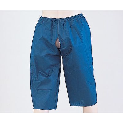 アイテックス 検診用パンツ(穴あきタイプ・濃紺) L 8-8525-02 1袋(50枚)（直送品）