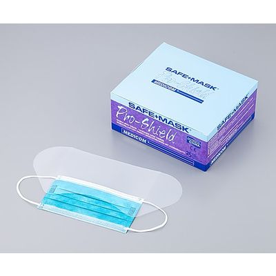 メディコムジャパン シールド付きマスク 2025 1箱(25枚) 8-4919-01（直送品）