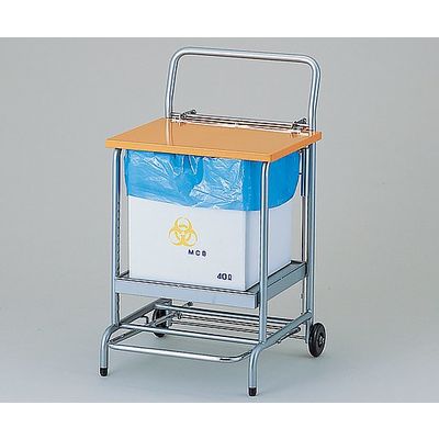 アズワン ダンボール用スタンド フタ付 オレンジ NFD-1 1台 8-8850-03（直送品）