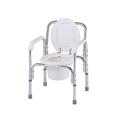 アズワン デラックスアルミ製便器椅子 530×455×720~820mm 8500 1台 0-663-01（直送品）