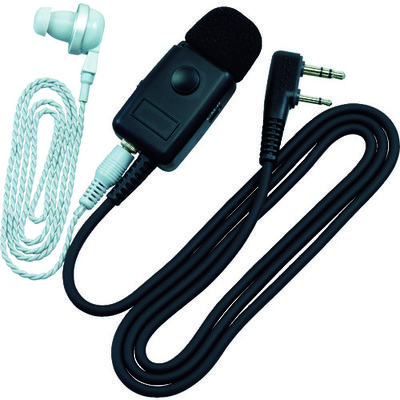 JVCケンウッド ケンウッド イヤホン付きクリップマイクロフォン EMC-5F 1個(1台) 395-3726（直送品）