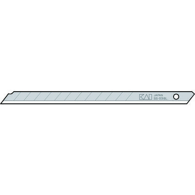 貝印 貝印刃物 カッターナイフ用替刃 SSー50 目透しカッター(50枚入) 1箱(50枚) 395-3459（直送品）