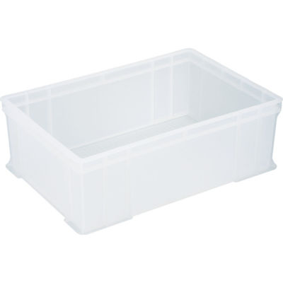 岐阜プラスチック工業 リス ボックス型コンテナ 583105 B型プラテナーBー56 透明 B-56 TM 1個 396-0625（直送品）