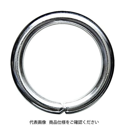 ニッサチェイン ステンレスリング4.0×25.3mm(2個入) P-202 1パック(2個) 405-6787（直送品）