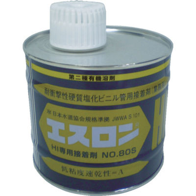 積水化学工業 エスロン 接着剤 NO.80S 500g S805G 1缶 401-0345（直送品）