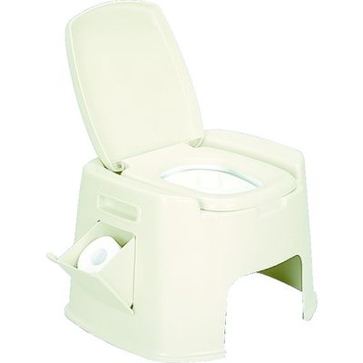 新輝合成 TONBO ポータブルトイレデラックス型 07426 1台(1個) 404-6421（直送品）