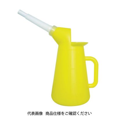 トラスコ中山 TRUSCO 【在庫限りで廃番】カラフルジョッキ 2リットル 黄 TOJ-2Y 1個 400-9819（直送品）