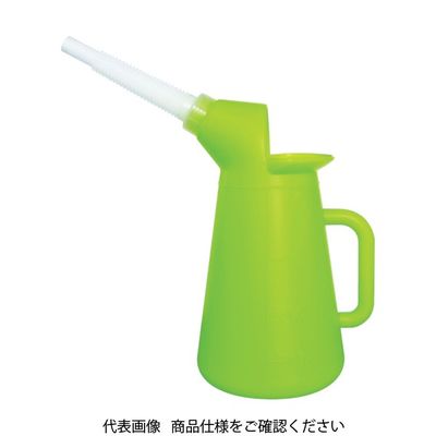 トラスコ中山 TRUSCO 【在庫限りで廃番】カラフルジョッキ 2リットル 緑 TOJ-2GN 1個 400-9827（直送品）