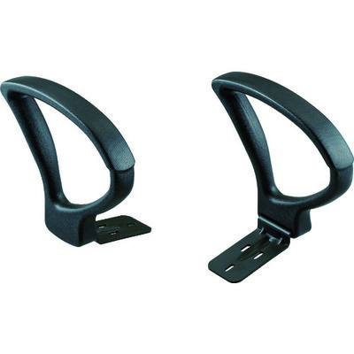 トラスコ中山 TRUSCO オフィスチェアTー10・Tー50兼用肘セット T-10AR 1セット(1個) 408-6384（直送品）