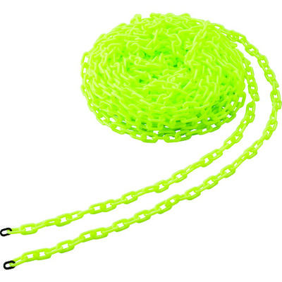 トラスコ中山 TRUSCO プラチェーン 6MX30M 蛍光イエロー TPC-6LY 1巻 408-9791（直送品）