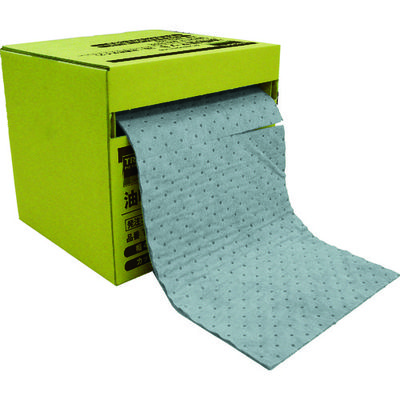 トラスコ中山 TRUSCO 油吸収シート 油・水兼用 400MM×30MX3MM 1巻入 TWSD-403 1箱(1巻) 409-7572（直送品）