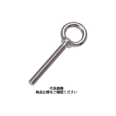 トラスコ中山 TRUSCO ステンレスつば付きロングアイボルト鍛造製 M6 (1個=1袋) TLTF-6M 1個 409-9109（直送品）