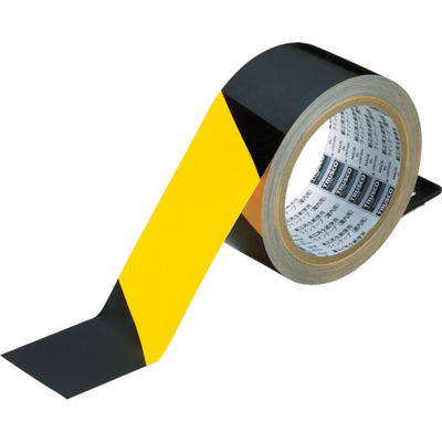 トラスコ中山 TRUSCO トララインテープ 黄黒 50mm×25m TLT-50EABY 1巻 409-9079（直送品）