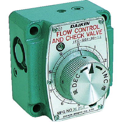 ダイキン工業 ダイキン 流量調整弁ガスケット取付形 呼び径1/4 JFC-G02-30-15 1個 410-6725（直送品）