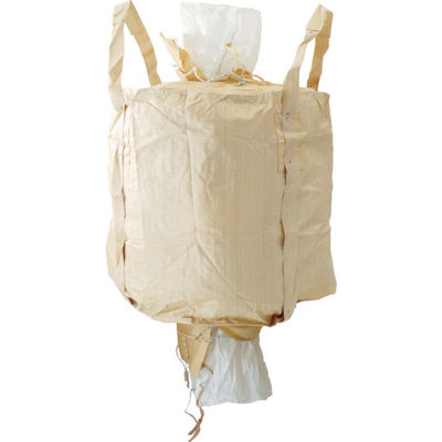 吉野 コンテナバッグ丸型 注入口・排出口付 YS-CB-1000E 1個(1枚) 412-7439（直送品）