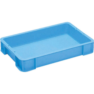 岐阜プラスチック工業 RISU ボックス型コンテナ 236070 ST型コンテナーSTー16B 青 ST-16B B 1個 411-0609（直送品）