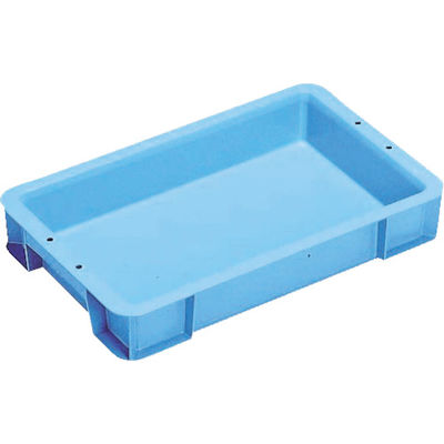 岐阜プラスチック工業 RISU ボックス型コンテナ 237091 ST型コンテナーSTー7C 青 ST-7C B 1個 411-0633（直送品）