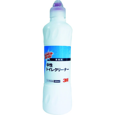 スリーエム ジャパン 3M スコッチ・ブライト 中性トイレクリーナー 500ml CHU T 500 1本 413-3102（直送品）