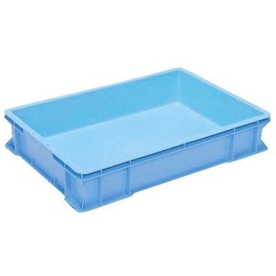 岐阜プラスチック工業 RISU ボックス型コンテナ 133515 B型プラテナーBー56ー3 青 B-56-3 B 1個 411-0421（直送品）