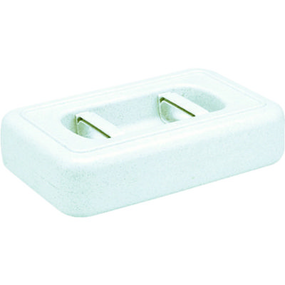 トラスコ中山 TRUSCO 重石(おもし)角型 15KG型 TW15-K 1個 414-6611（直送品）