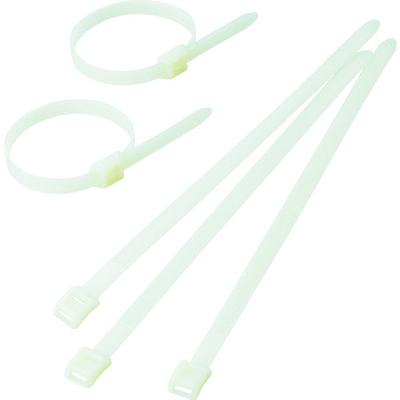 トラスコ中山 TRUSCO インラインケーブルタイ 9.0×255 最大74 100本入 TFCV-255 1袋(100個)（直送品）