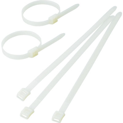 トラスコ中山 TRUSCO インラインケーブルタイ黒 9.0×391 最大117 100本入 TFCV-391BK 1袋(100個)（直送品）