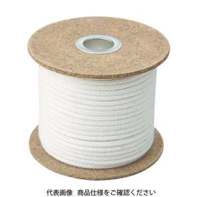 トラスコ中山 TRUSCO 難燃ロープ6mmX50m TRNR-650B 1巻 415-4886（直送品）