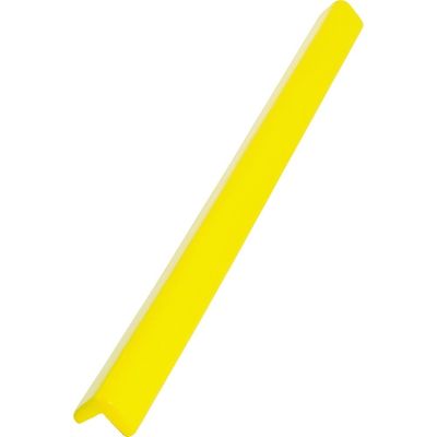 カーボーイ PUクッションL字型1000mm イエロー PU04 1本 417-4348（直送品）