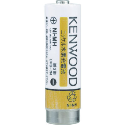 JVCケンウッド ケンウッド ニッケル水素充電池 UPB-7N 1個 417-5051（直送品）