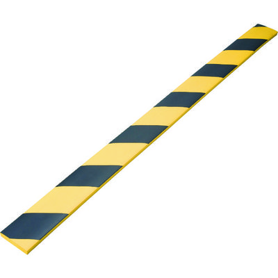 トラスコ中山 TRUSCO 安心クッション 平型 1本入り 黒/黄 TAC-115 1本 415-7290（直送品）