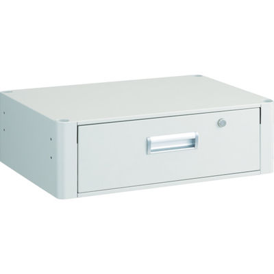 トラスコ中山 TRUSCO ツールワゴン ファルコンワゴン 1段引出 750X500 ホワイト FAW-75V-W 1台 416-4342（直送品）